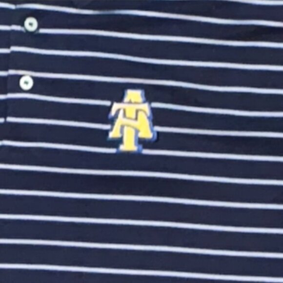 Polo Golf Windham Championship North Carolina A&T- Mens Shirt-Blue-XXL - Picture 3 of 6